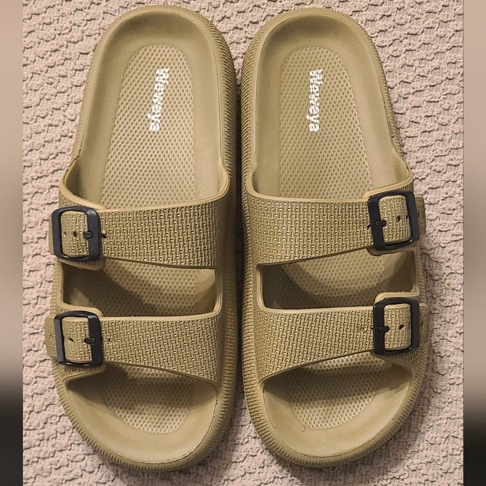 Size 12 slip on sandals Weweya